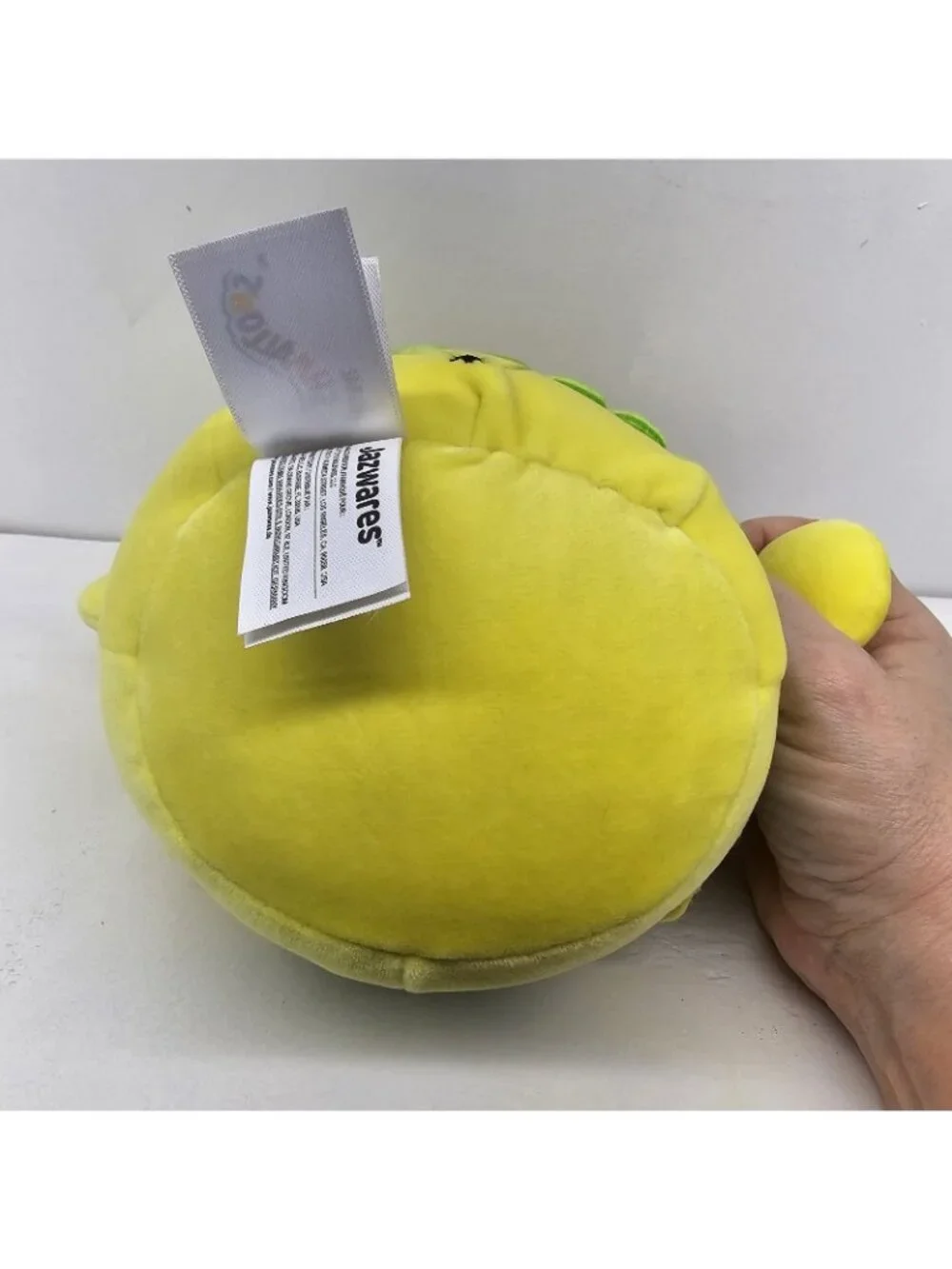 Squishmallow Sanrio PomPomPurin Burger Yellow Kellytoy Plush 8